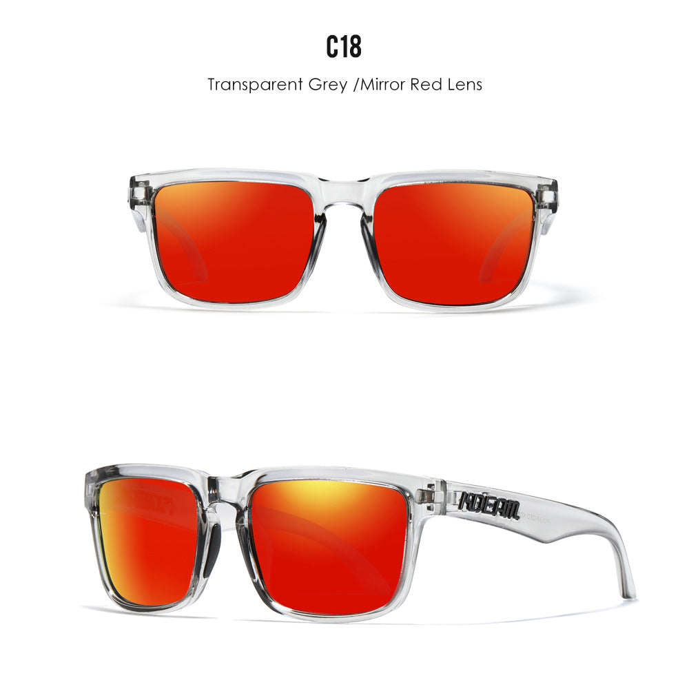 Unisex Polarized Ultra Light Driving Sunglasses Colorful Lens