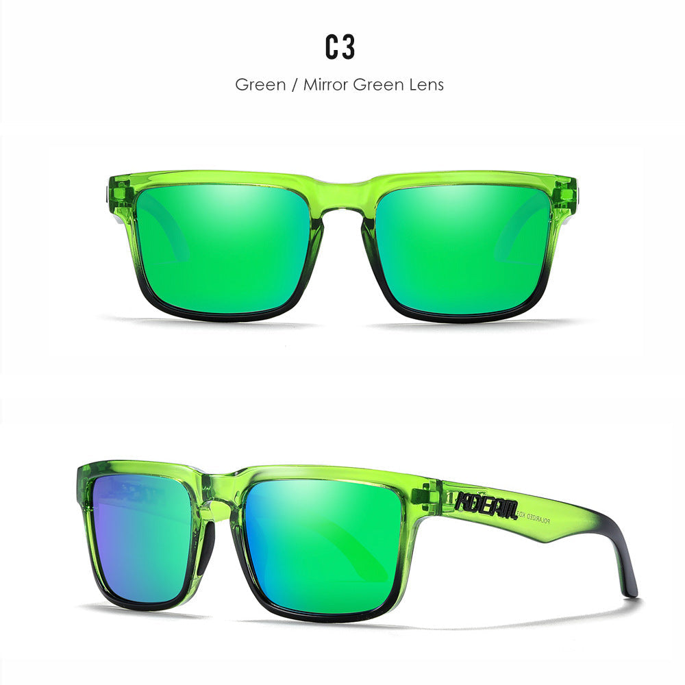 Unisex Polarized Ultra Light Driving Sunglasses Colorful Lens