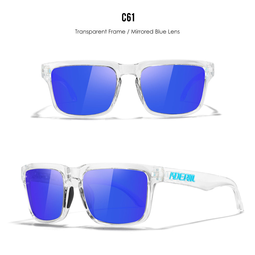 Unisex Polarized Ultra Light Driving Sunglasses Colorful Lens