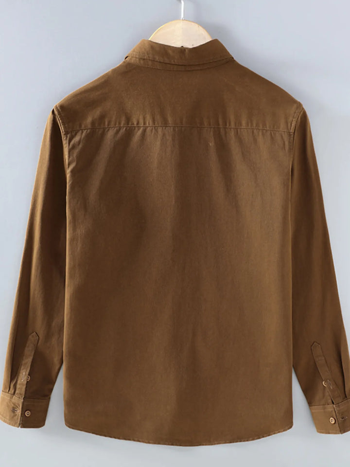 Men's Plus Size Button Up Short Sleeve Shirt