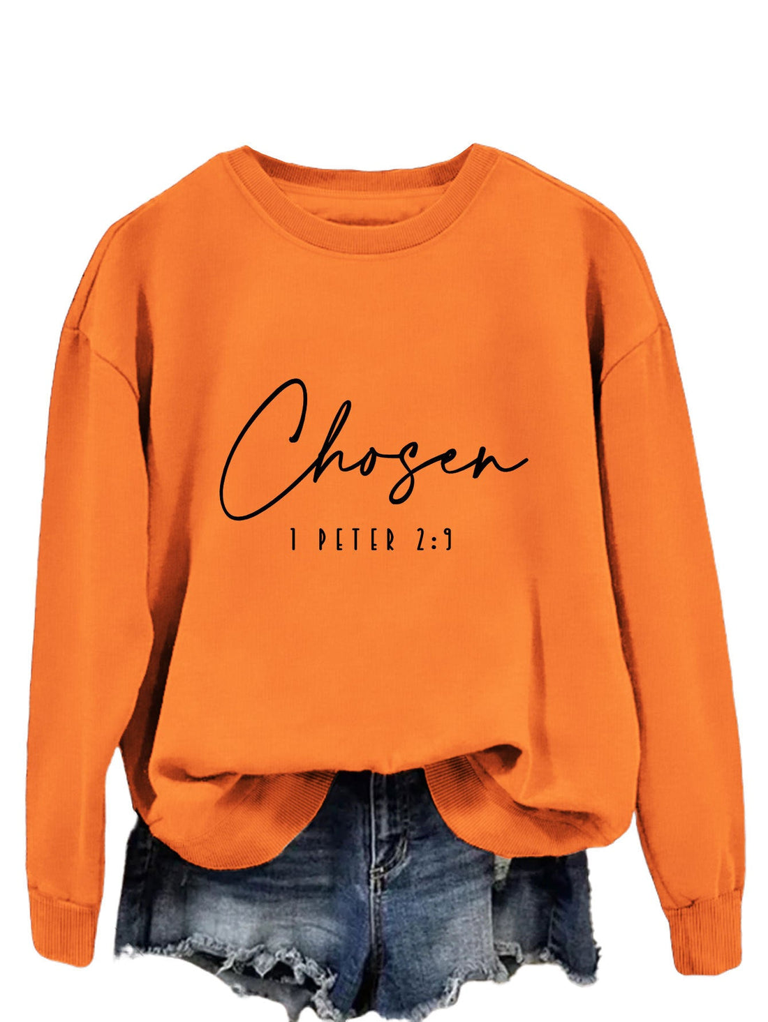 Fashion Trendy Sweater Plus Size Women's Clothing See size chart under “more details”