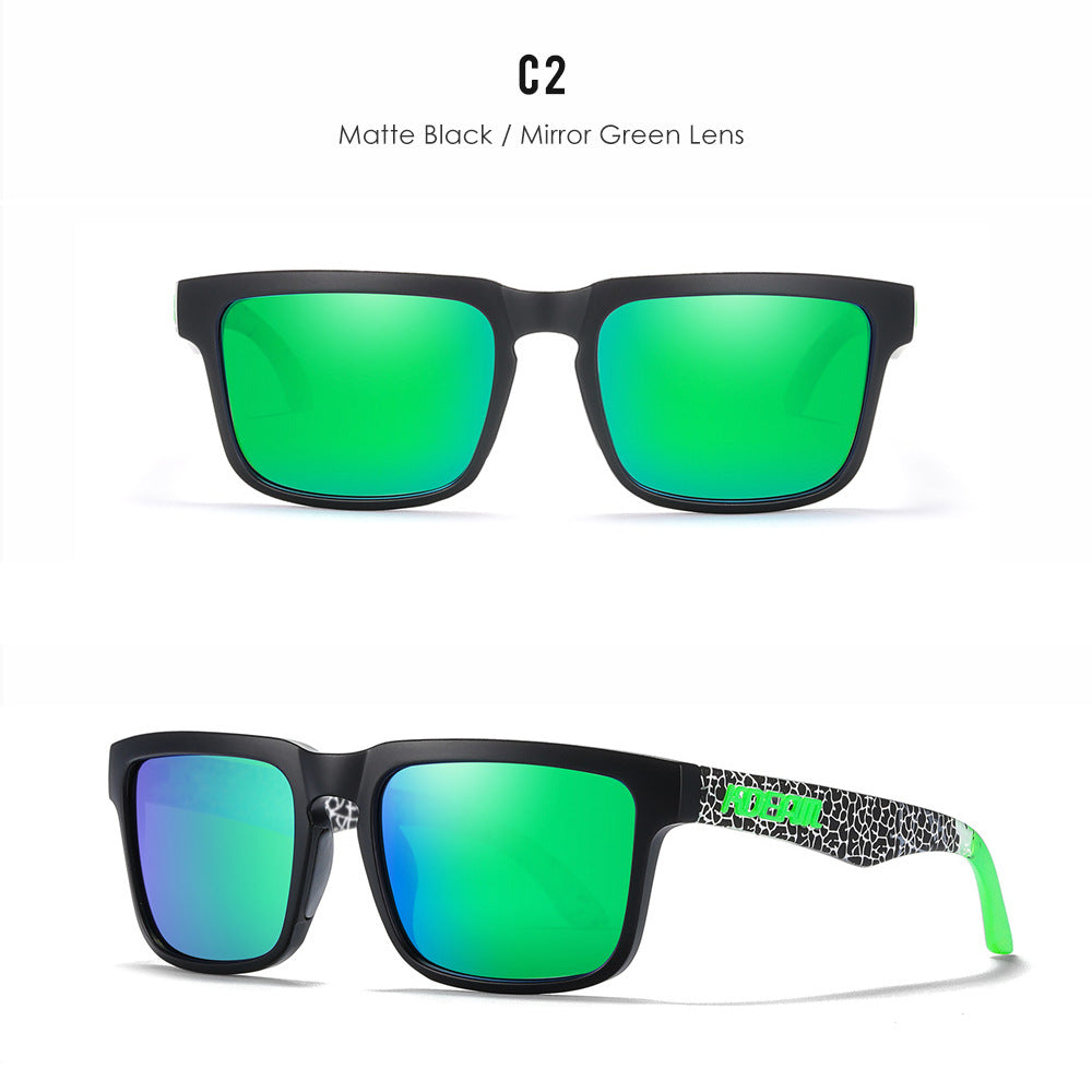 Unisex Polarized Ultra Light Driving Sunglasses Colorful Lens