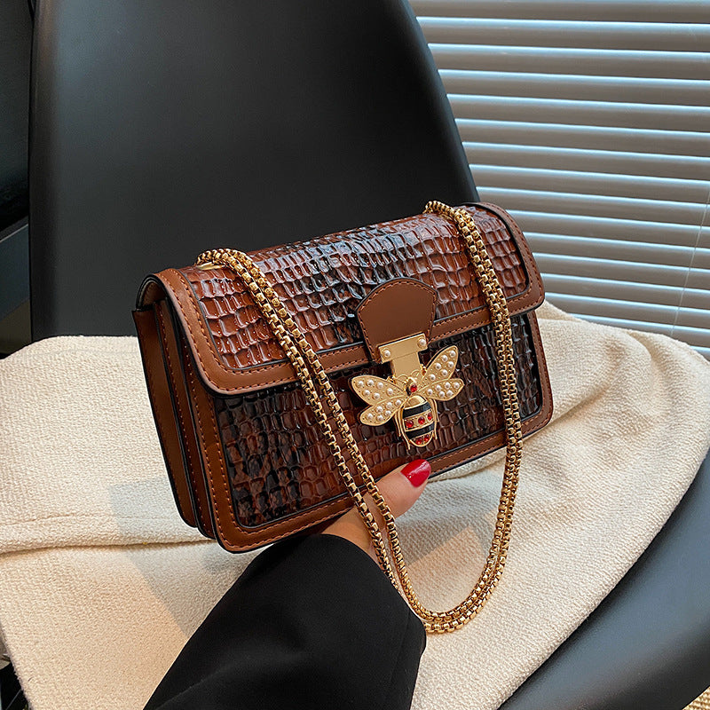 Fashion Women's Bag Chain Crossbody See size chart under “more details”