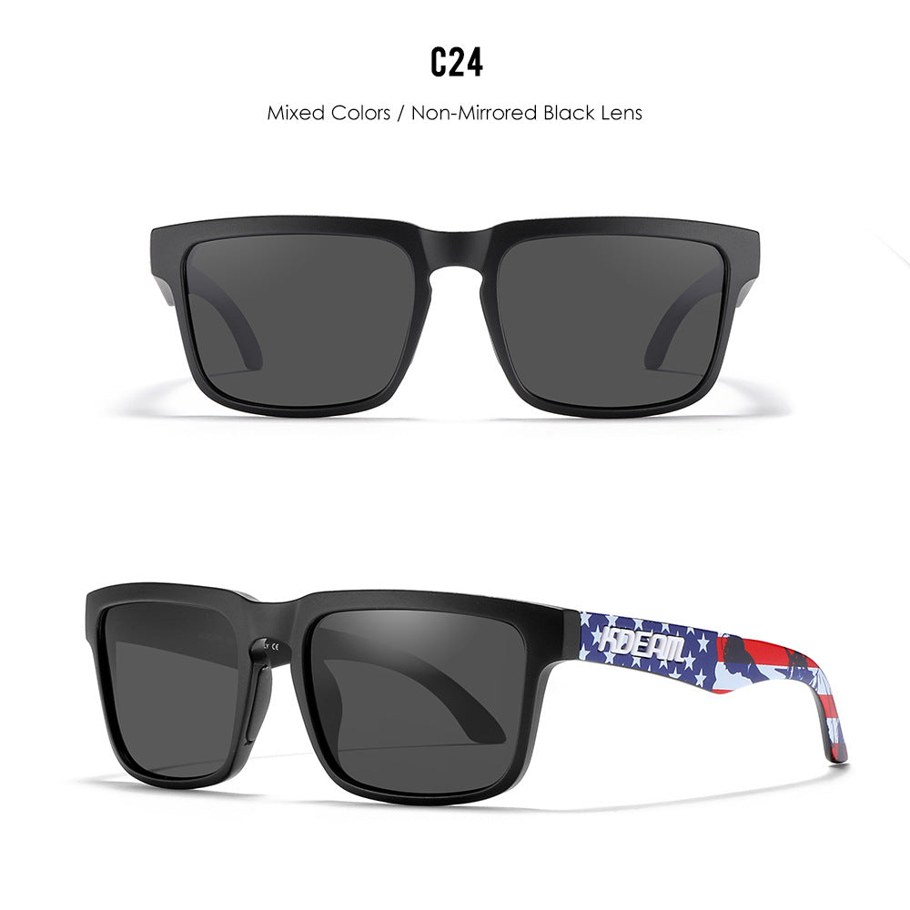 Unisex Polarized Ultra Light Driving Sunglasses Colorful Lens