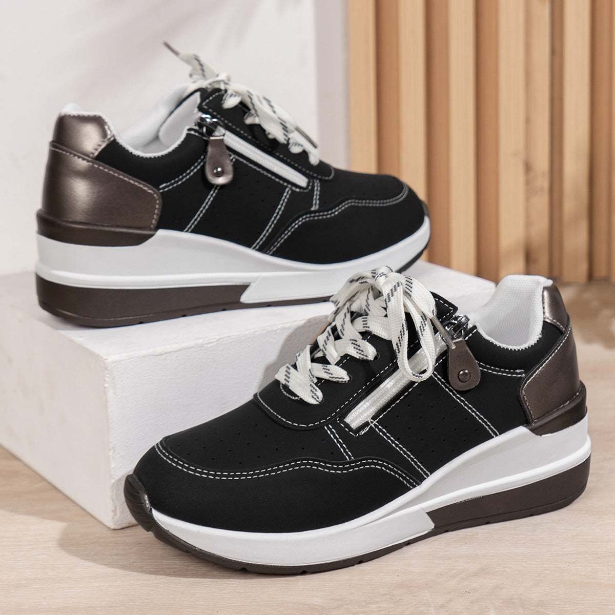 Women's Casual Fashion All-matching Plus Size Sneakers