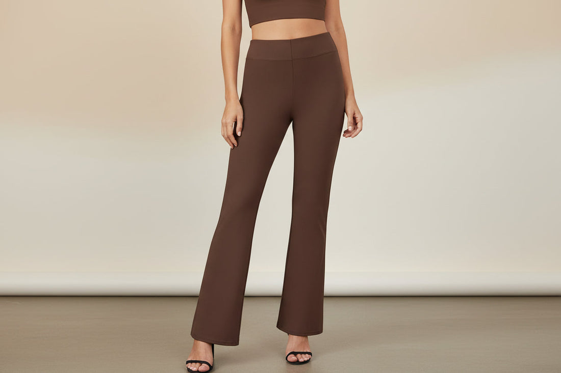 Business-Casual High-Waisted Stretch Trousers for Women