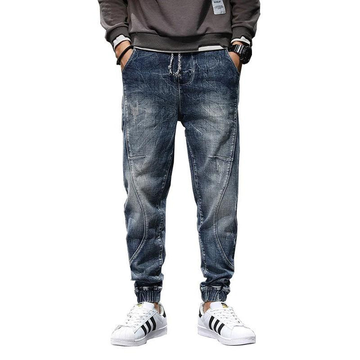 Men's Denim Stretch Plus Size Jeans Slim Casual