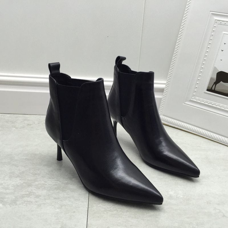 Women's Stiletto High Boots | Soft Microfiber Pointed-Toe Lined Boots