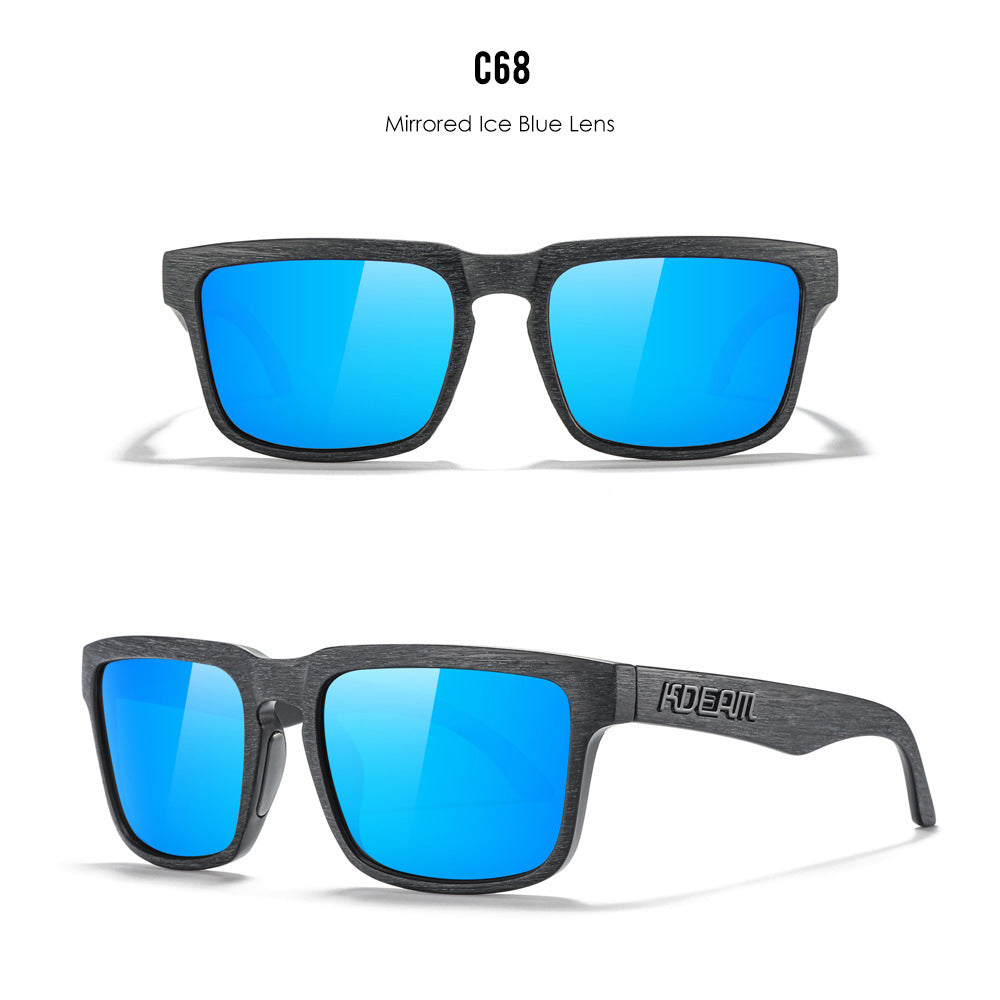 Unisex Polarized Ultra Light Driving Sunglasses Colorful Lens