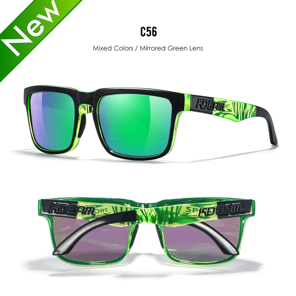 Unisex Polarized Ultra Light Driving Sunglasses Colorful Lens