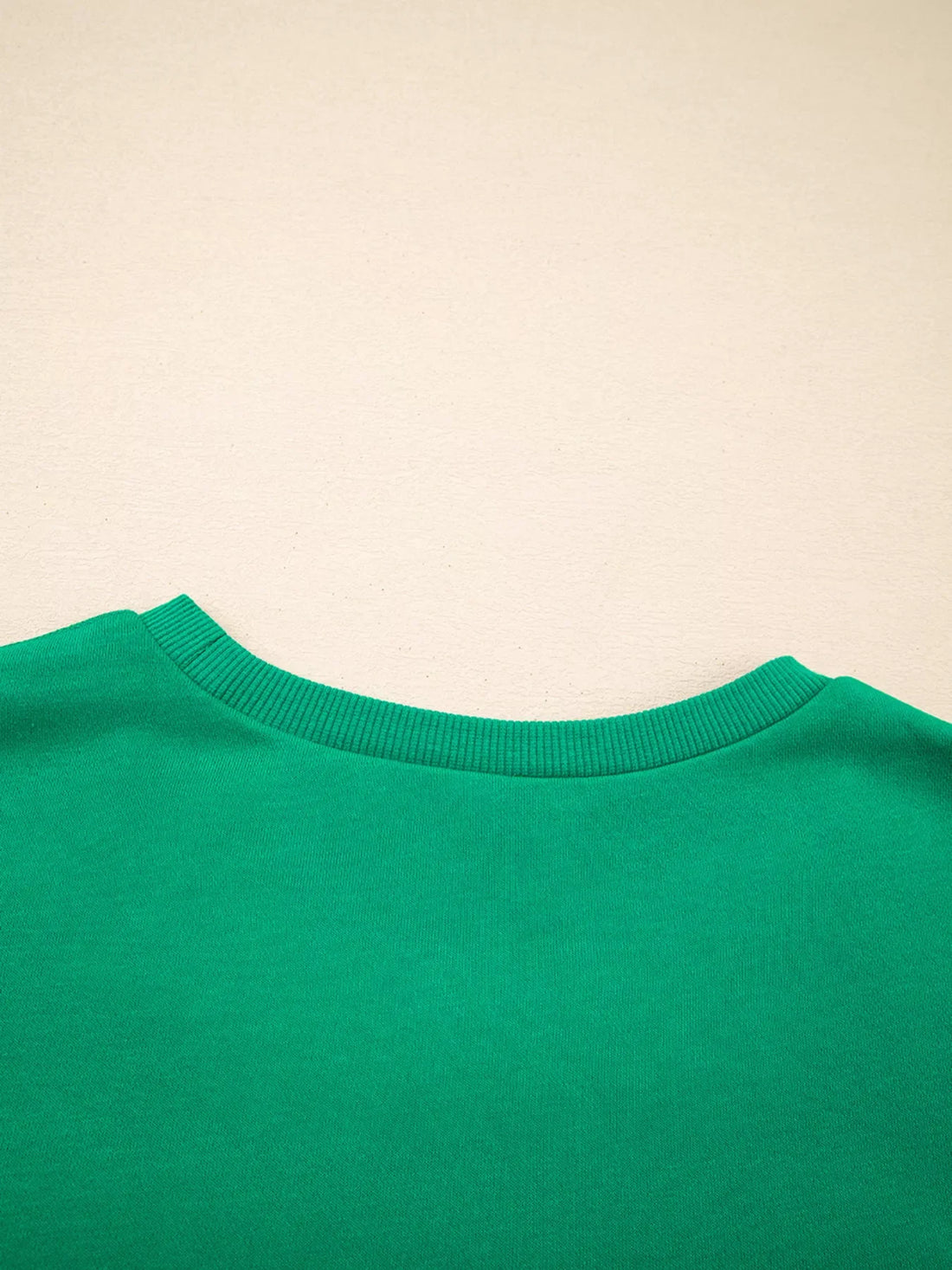 HOLLY JOLLY Towel Embroidered Christmas Holiday Sweatshirt