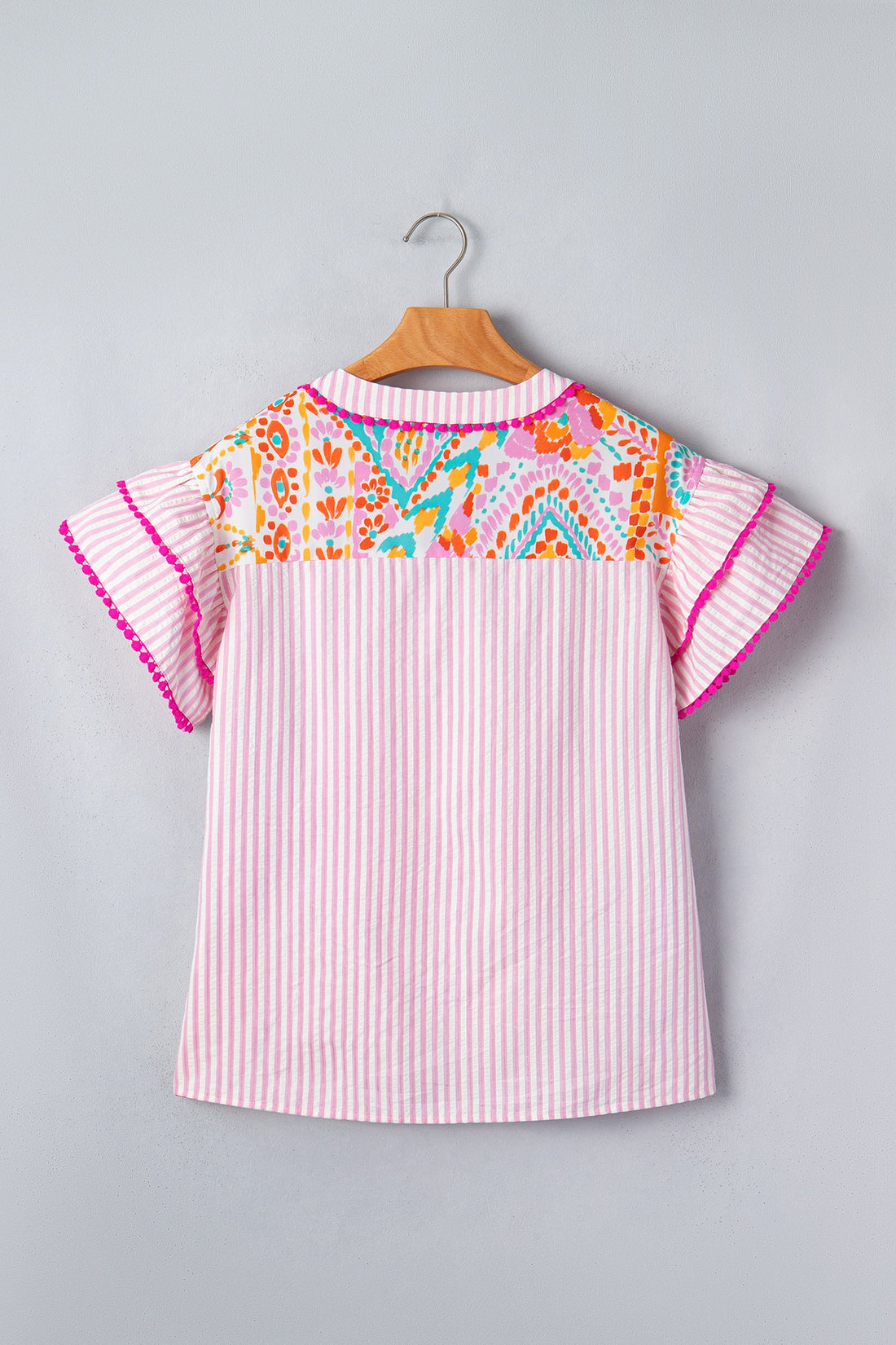 Giovanna Tiered Short Sleeve Blouse