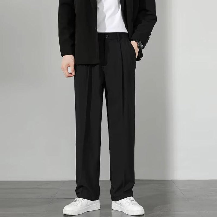 Men's Slim Fit Business Casual Thin Pants