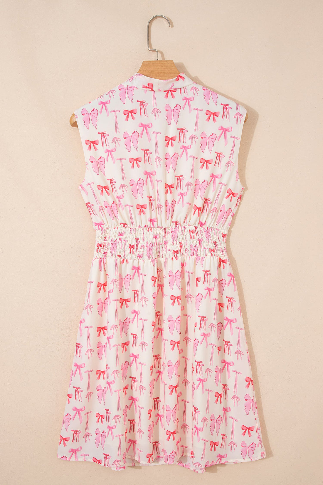 Alianna Sleeveless Bow Mini Dress