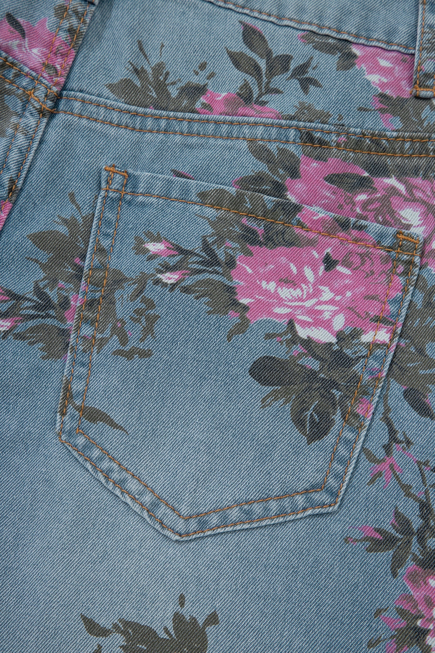 Women's Esme Floral Print Bootcut Jeans