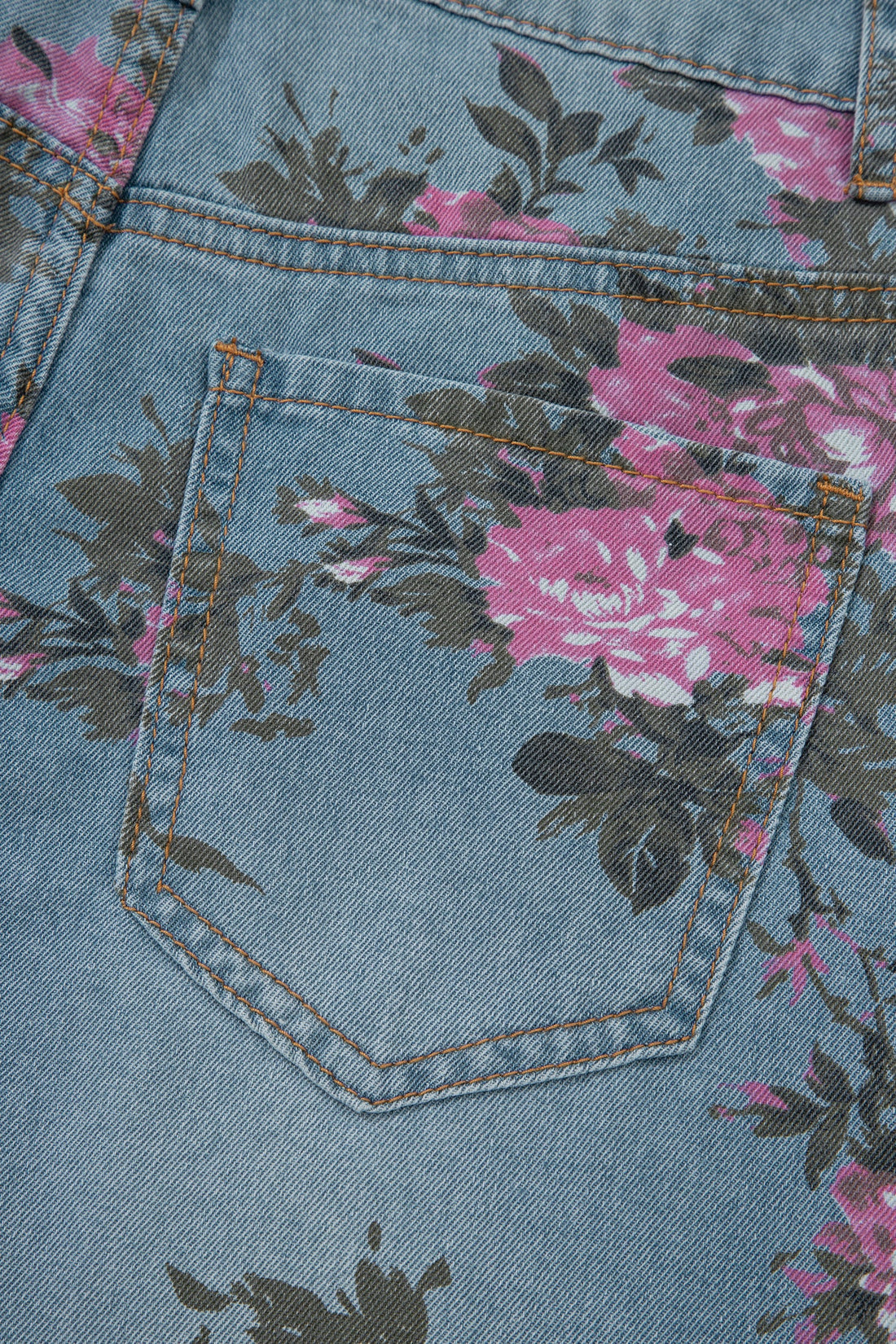 Women's Esme Floral Print Bootcut Jeans