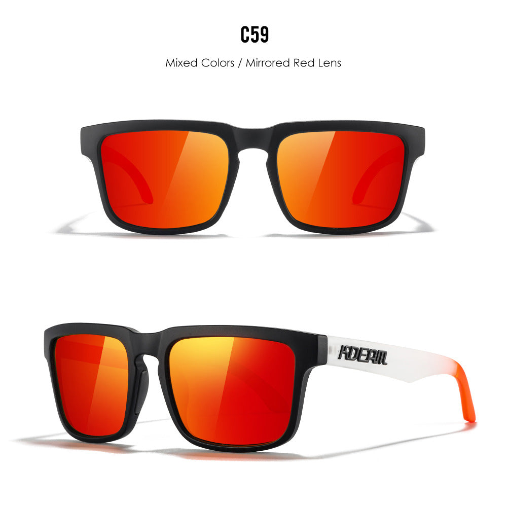 Unisex Polarized Ultra Light Driving Sunglasses Colorful Lens