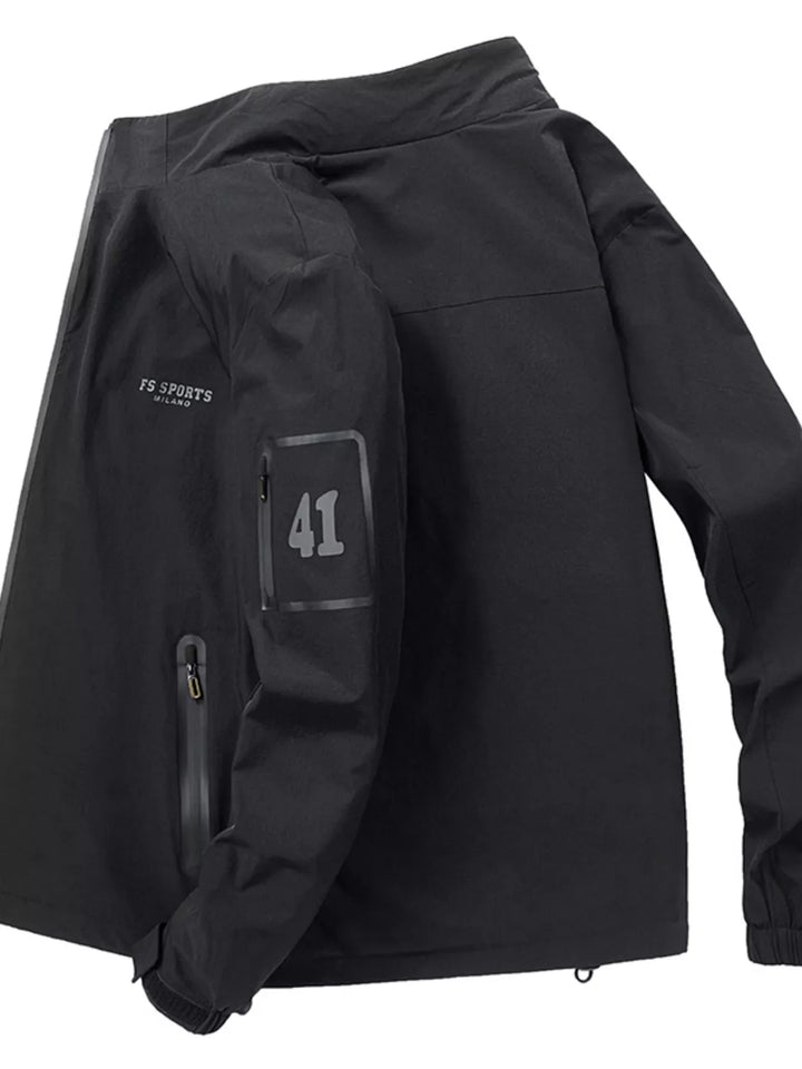 Men's Plus Size Lightweight Zip Up Jacket