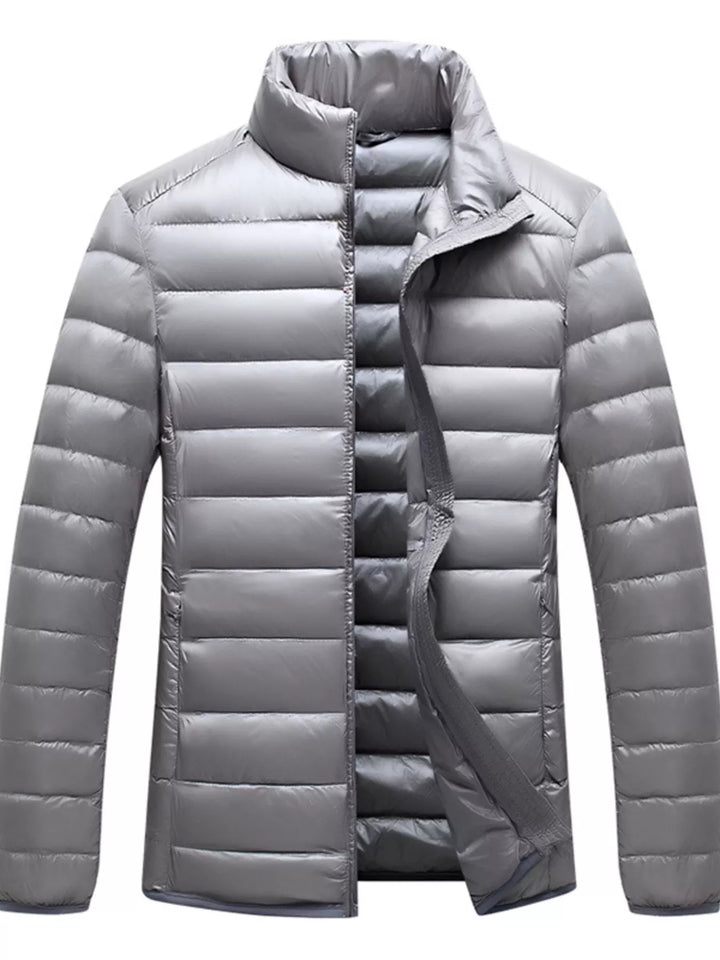 Men's Plus Size Lightweight Zip Up Jacket