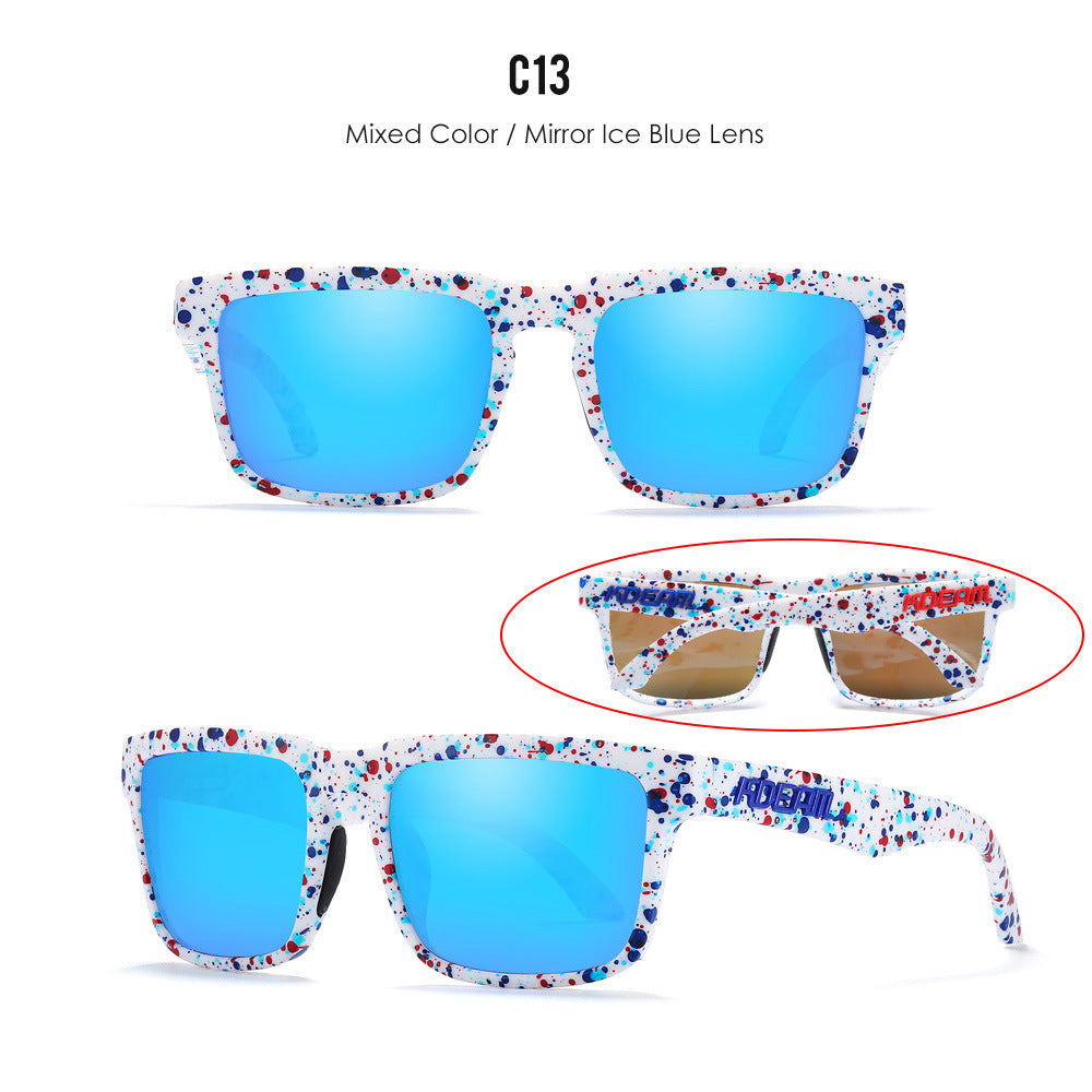Unisex Polarized Ultra Light Driving Sunglasses Colorful Lens