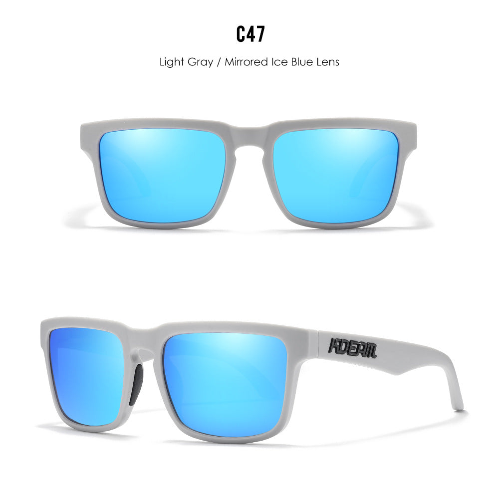 Unisex Polarized Ultra Light Driving Sunglasses Colorful Lens