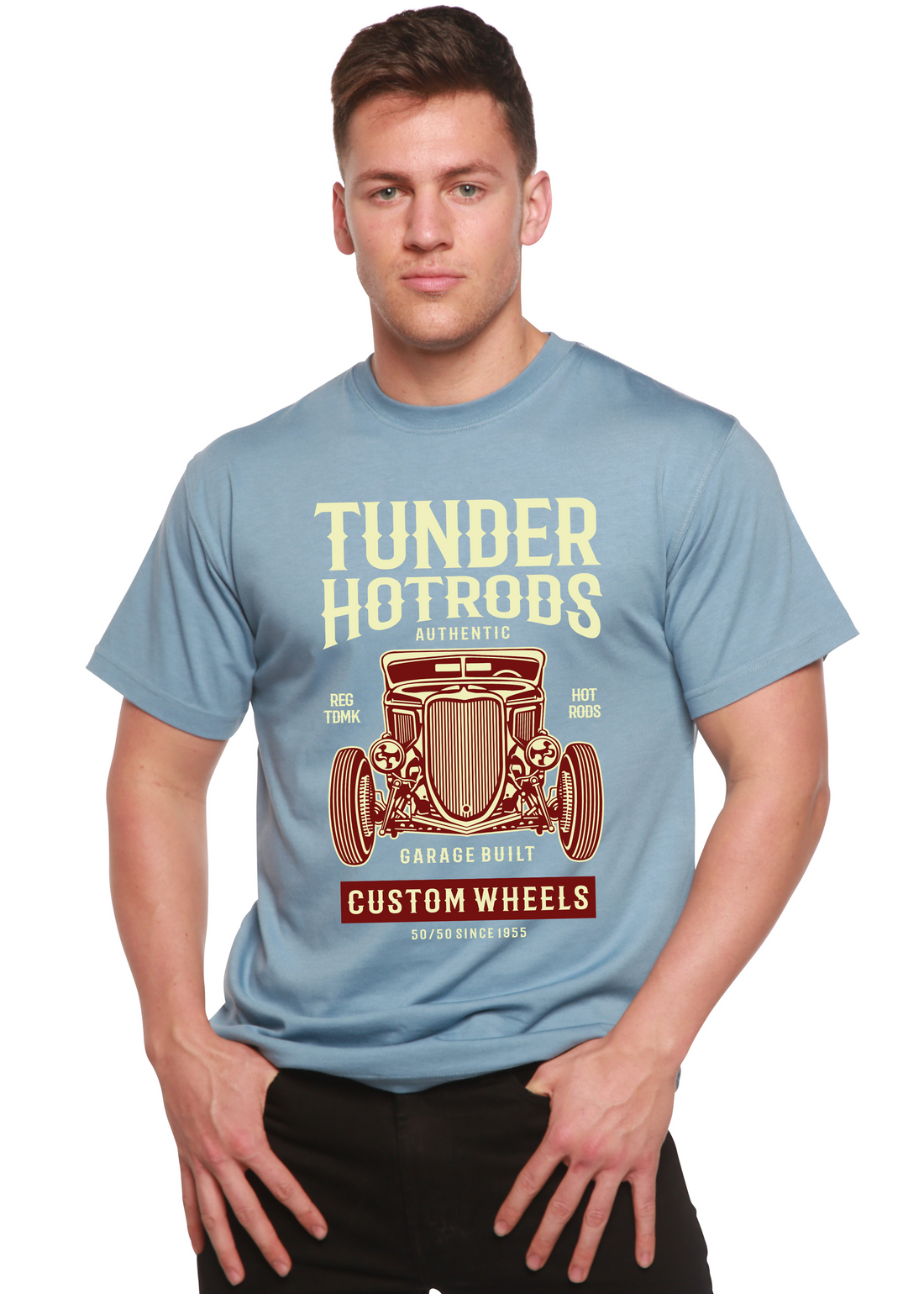 Thunder Hot Spun Bamboo® Men's Bamboo Viscose/Organic Cotton Short Sleeve Graphic T-Shirt