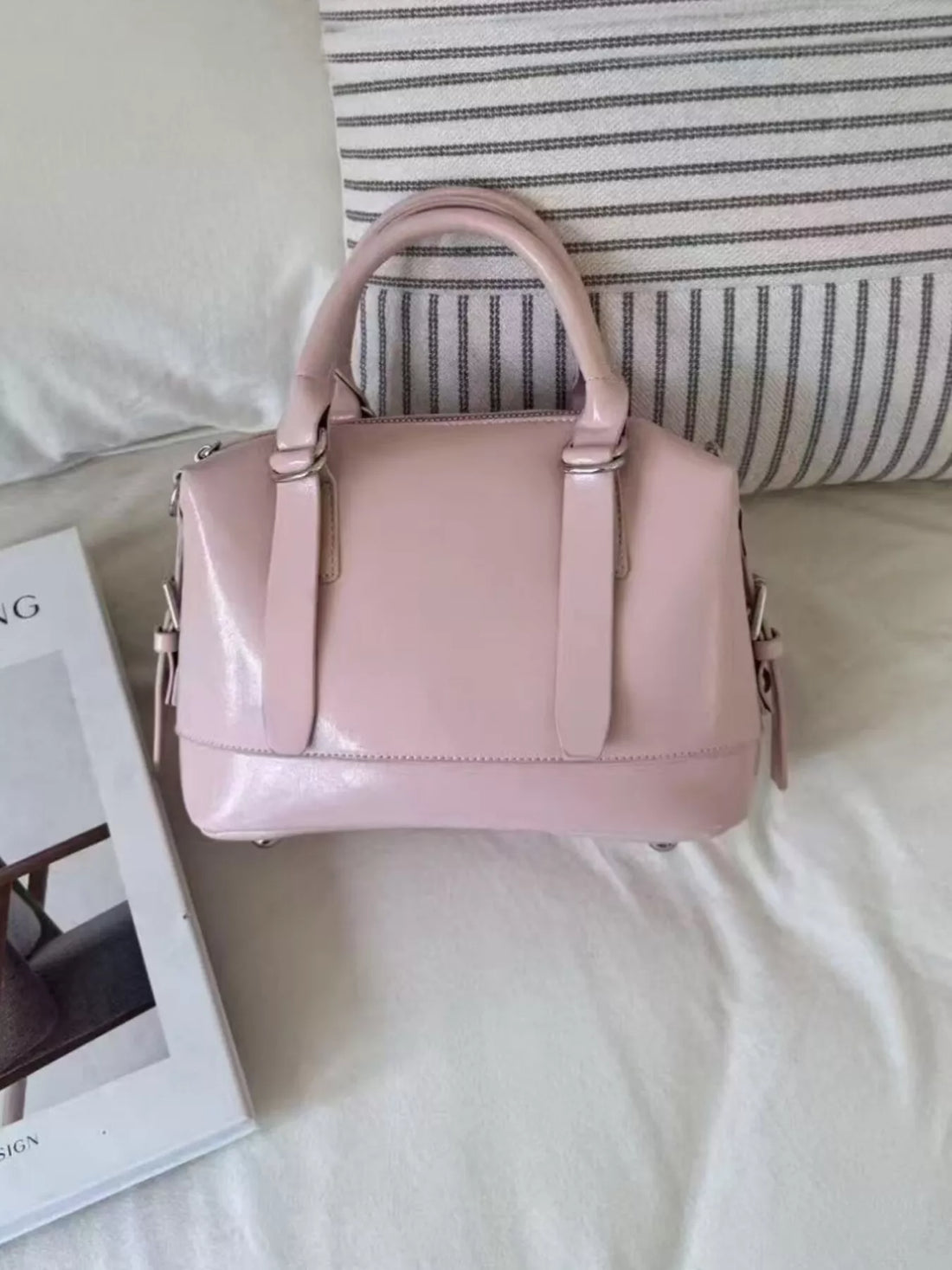 Vintage Leather Crossbody Bag