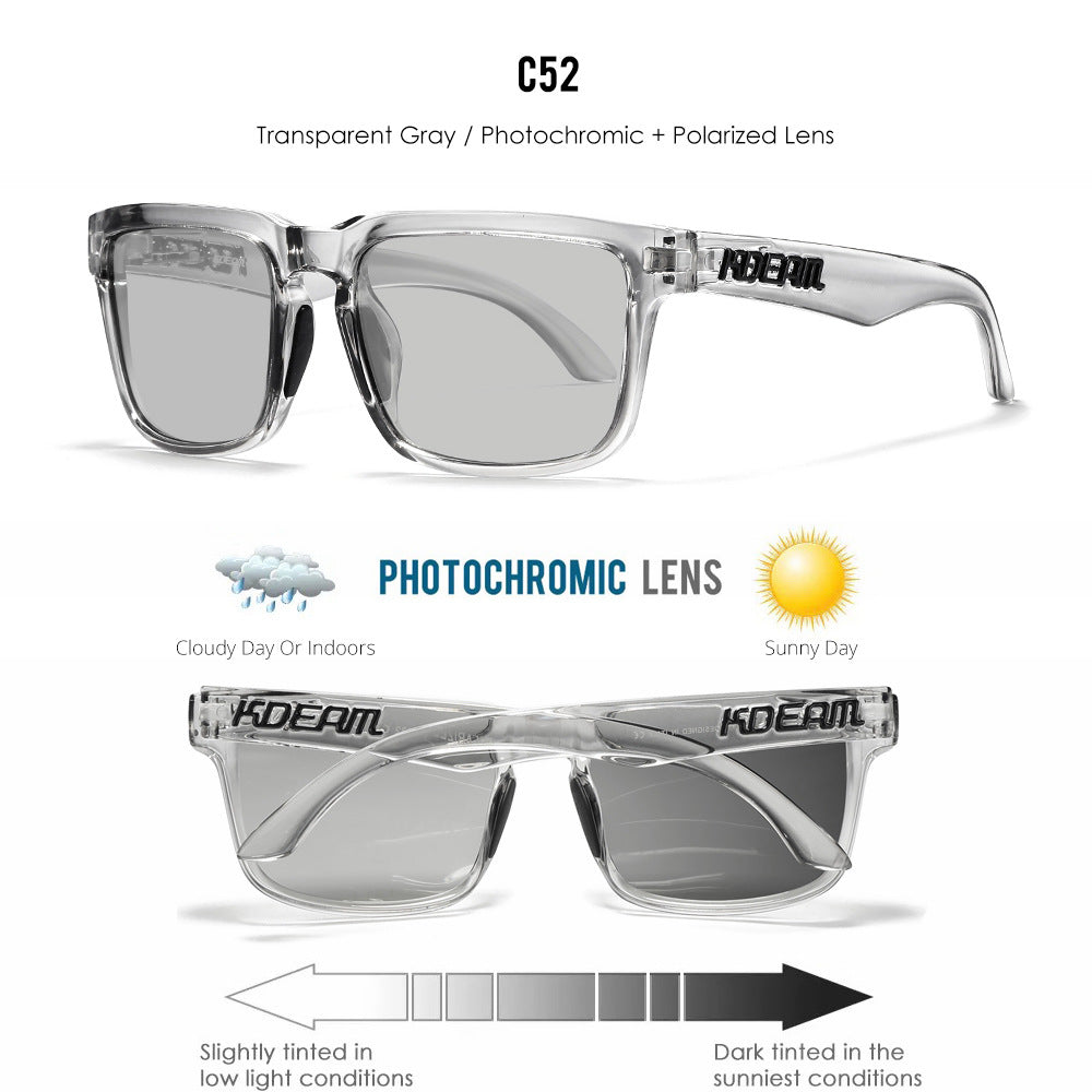 Unisex Polarized Ultra Light Driving Sunglasses Colorful Lens