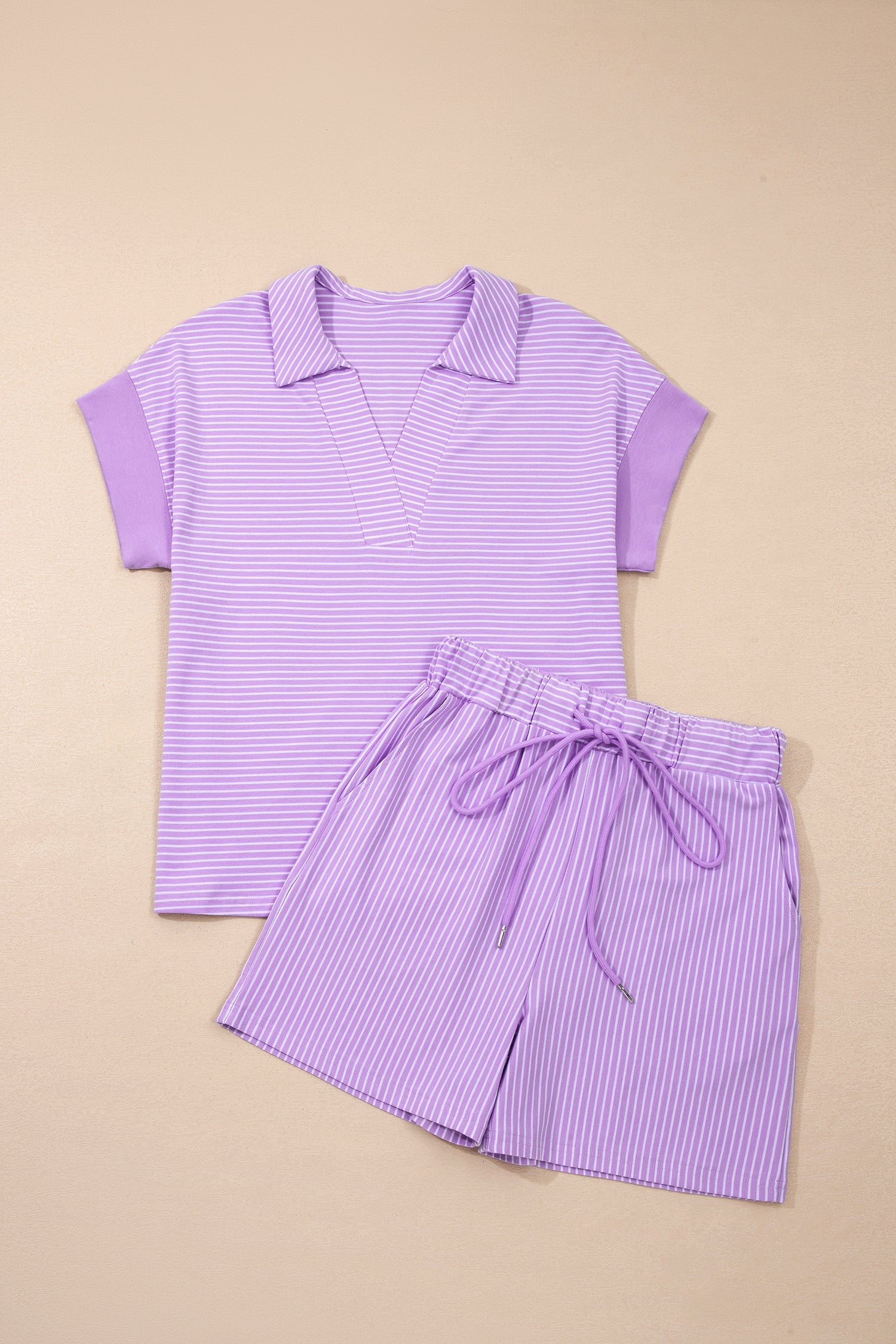 Women's Zara Dolman Sleeve Polo Shirt Set
