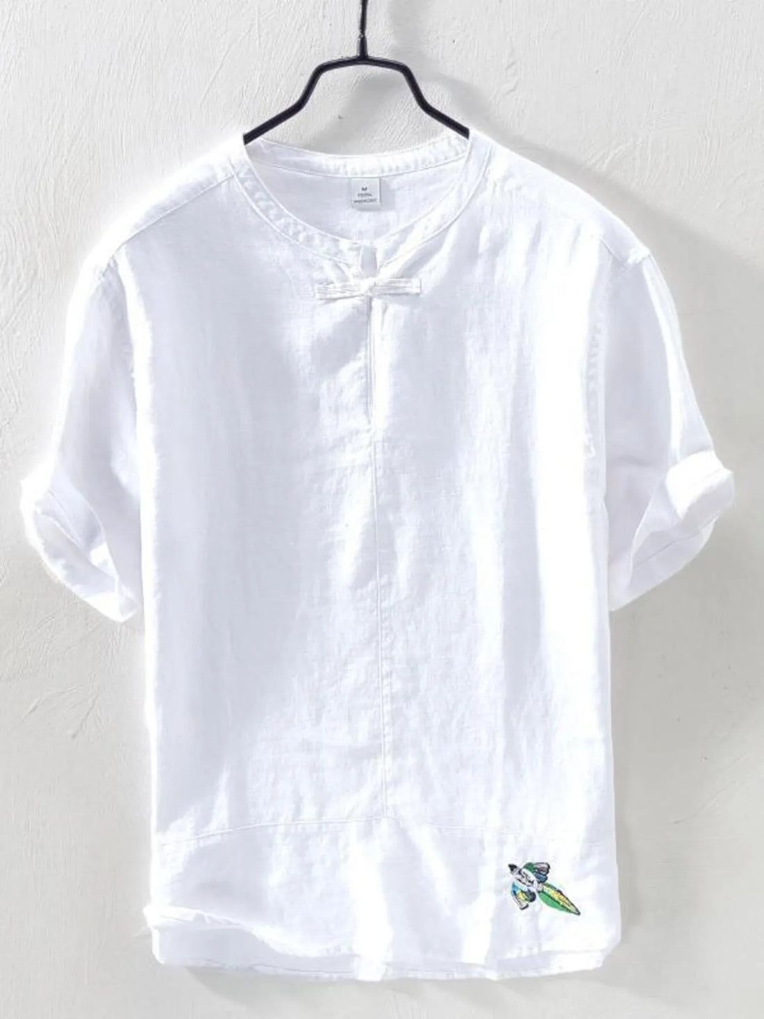 Men's Plus Size Lightweight Short Sleeve Blouse