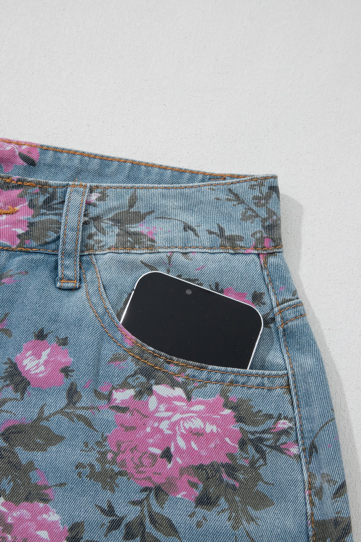Women's Esme Floral Print Bootcut Jeans