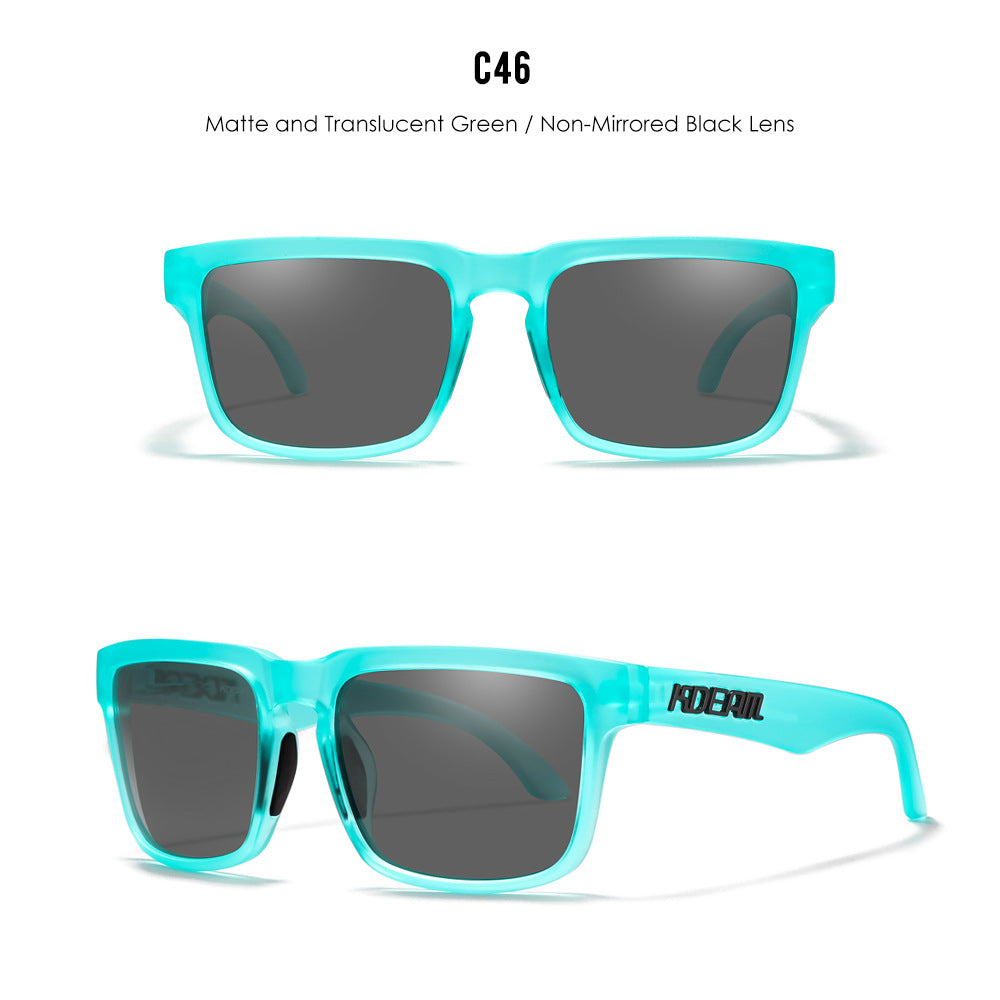 Unisex Polarized Ultra Light Driving Sunglasses Colorful Lens
