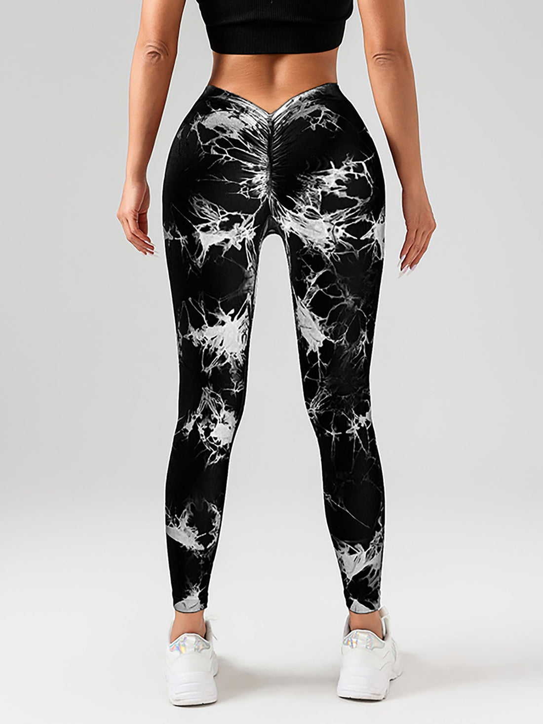 Tie-Dye Slimming Yoga Leggings – Butt Lifting Women's Yoga Pants