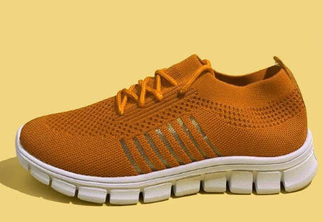 Flying Woven Mesh Women's Shoes Breathable Sneakers