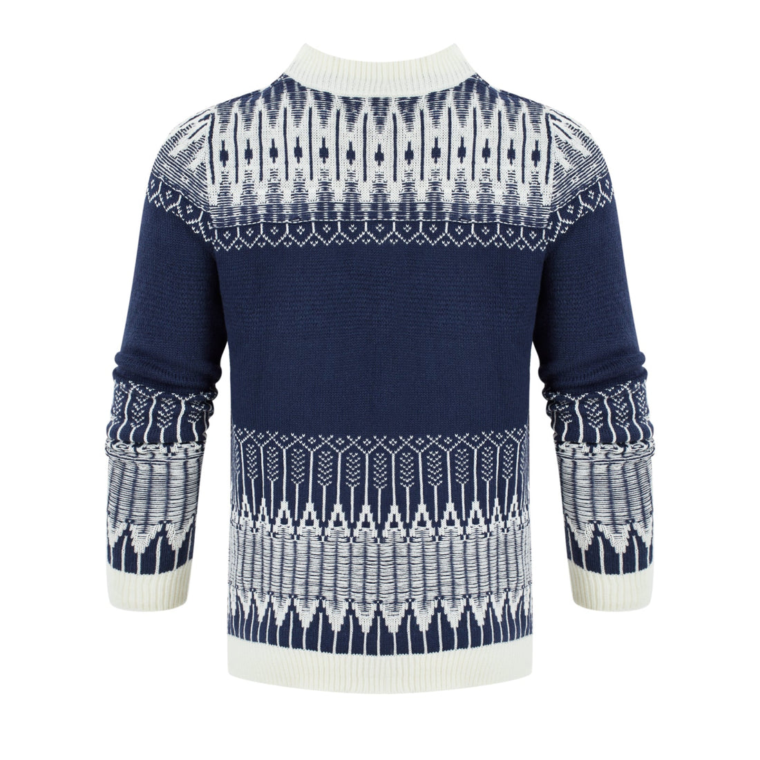 Men's Knitted Sweater Fashion Long-sleeved Pullover Tops Fall And Winter Clothing