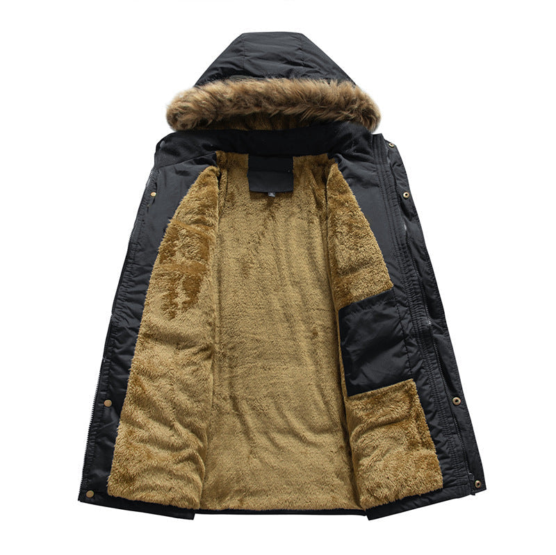 Hooded Padded And Insulated Coat
