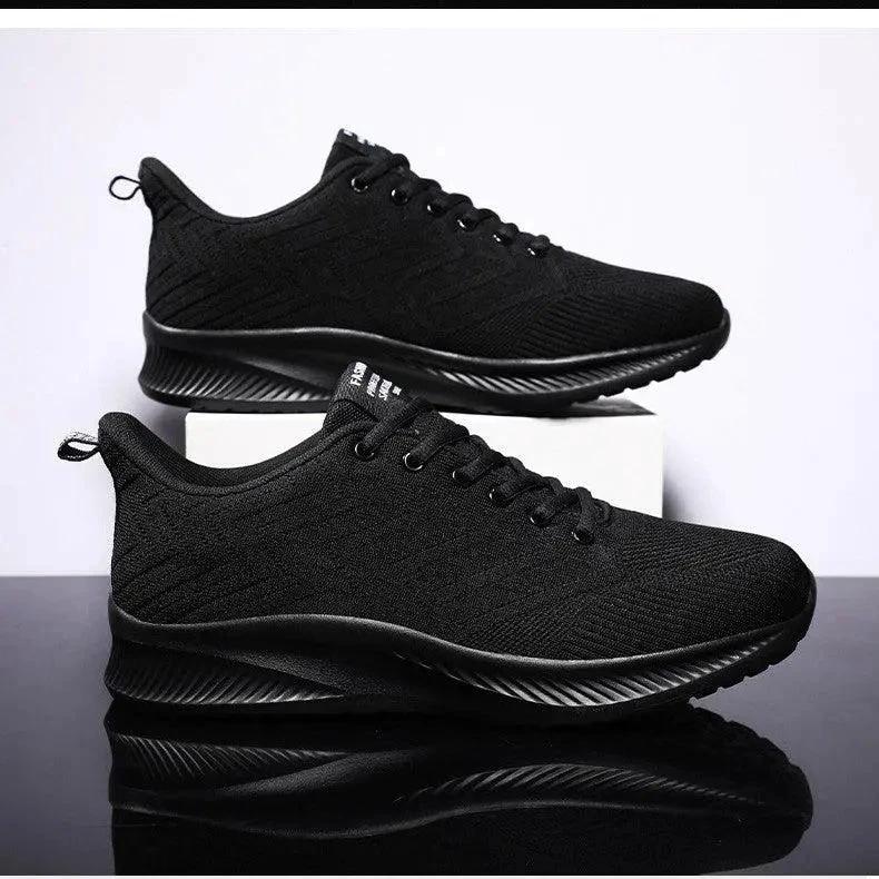 Men's Sports Flying Woven Cold Sticky Ultralight Casual Running Shoes