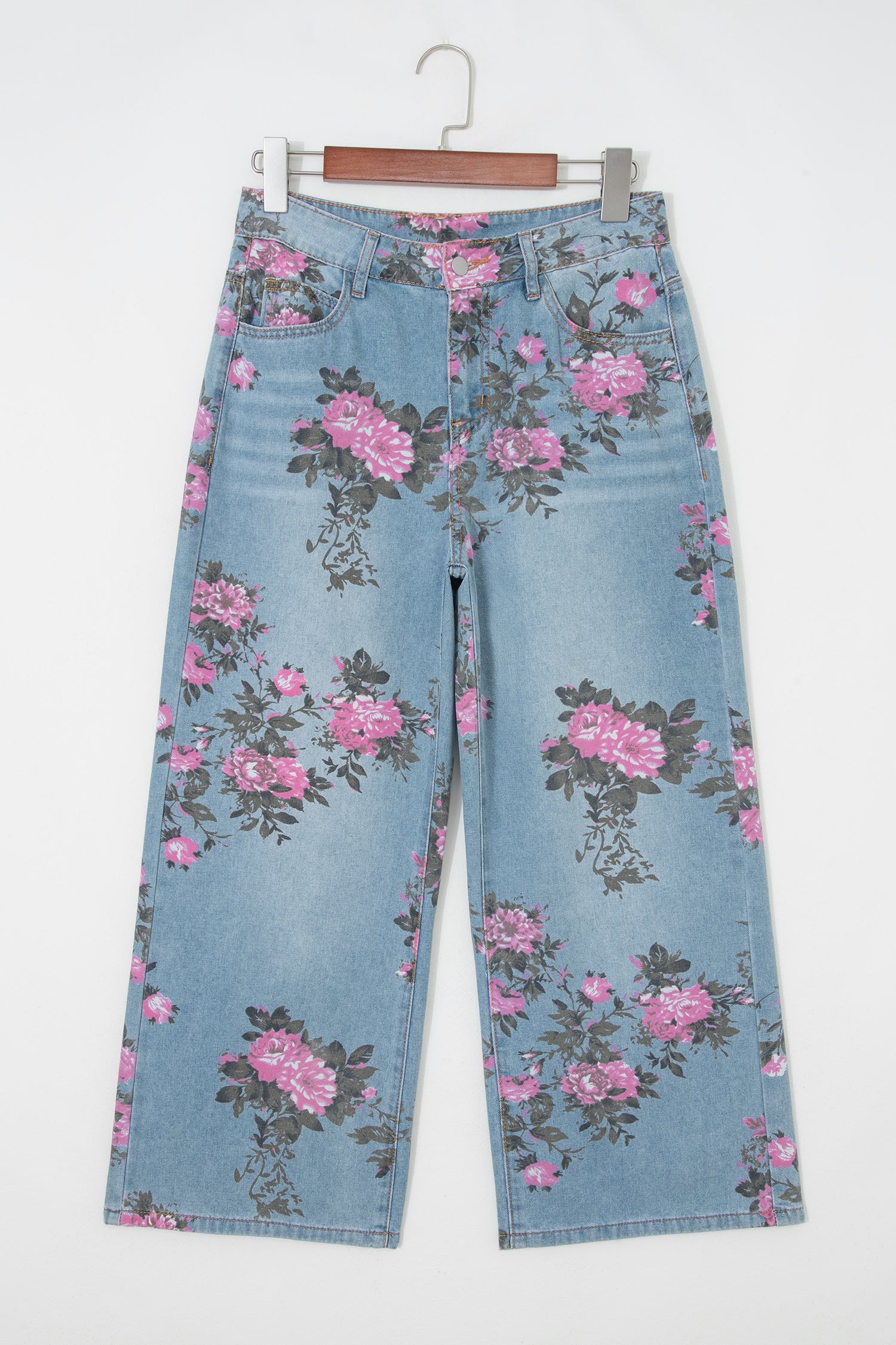 Women's Esme Floral Print Bootcut Jeans