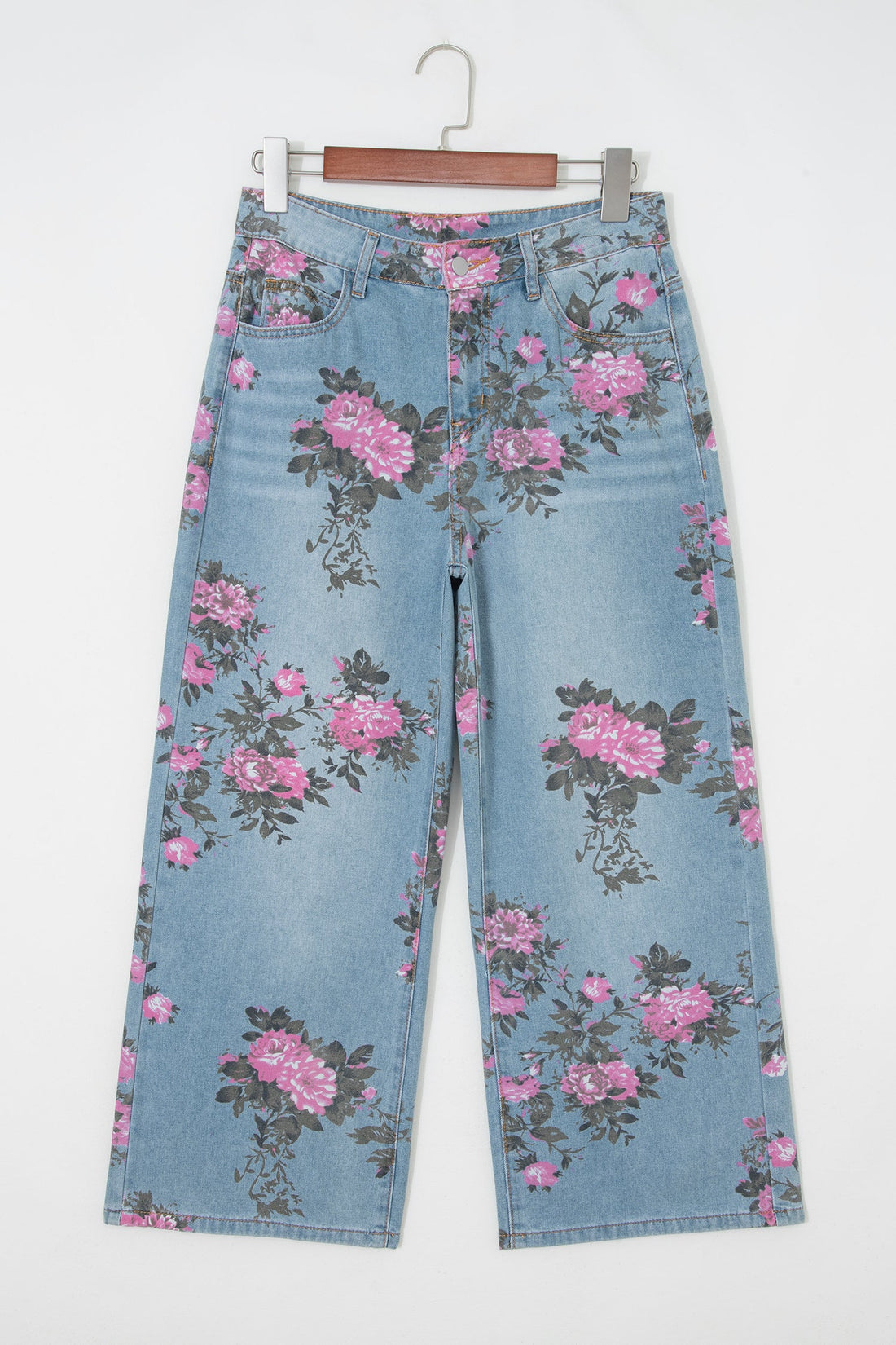 Women's Esme Floral Print Bootcut Jeans