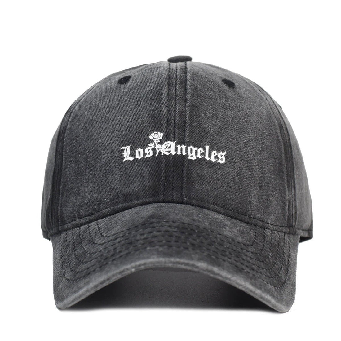 Washed Cotton Printed Dad Hat For Men