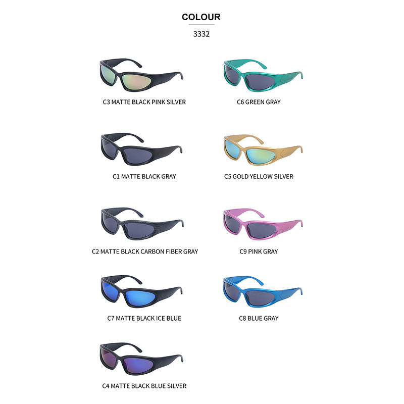 Unisex Cycling Sports Sunglasses Anti UV Fashion Eyewear