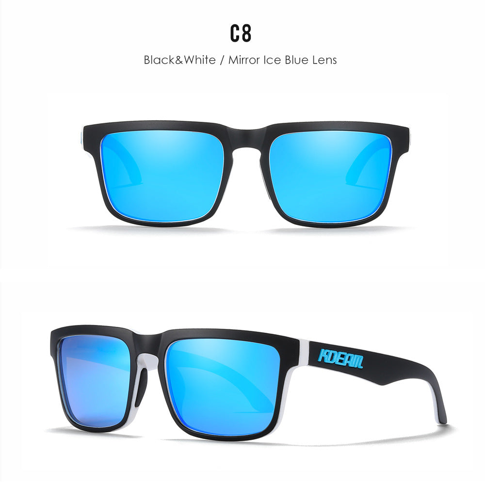 Unisex Polarized Ultra Light Driving Sunglasses Colorful Lens