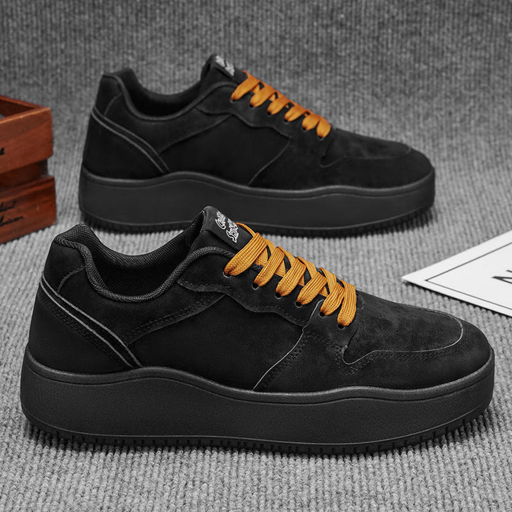 Bestseller Vintage Men's Skate Shoes 2026 Summer New Arrival!!!  Wheat Color Casual Sneakers, Soft Sole Fashion Versatile Athletic Shoes For Men