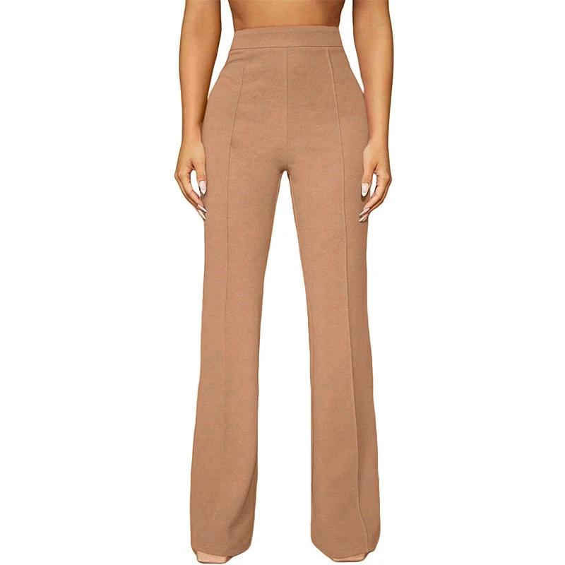 High Waist All-matching Fashion Business Commute Fall Women's Clothing Casual Business Pants Trousers
