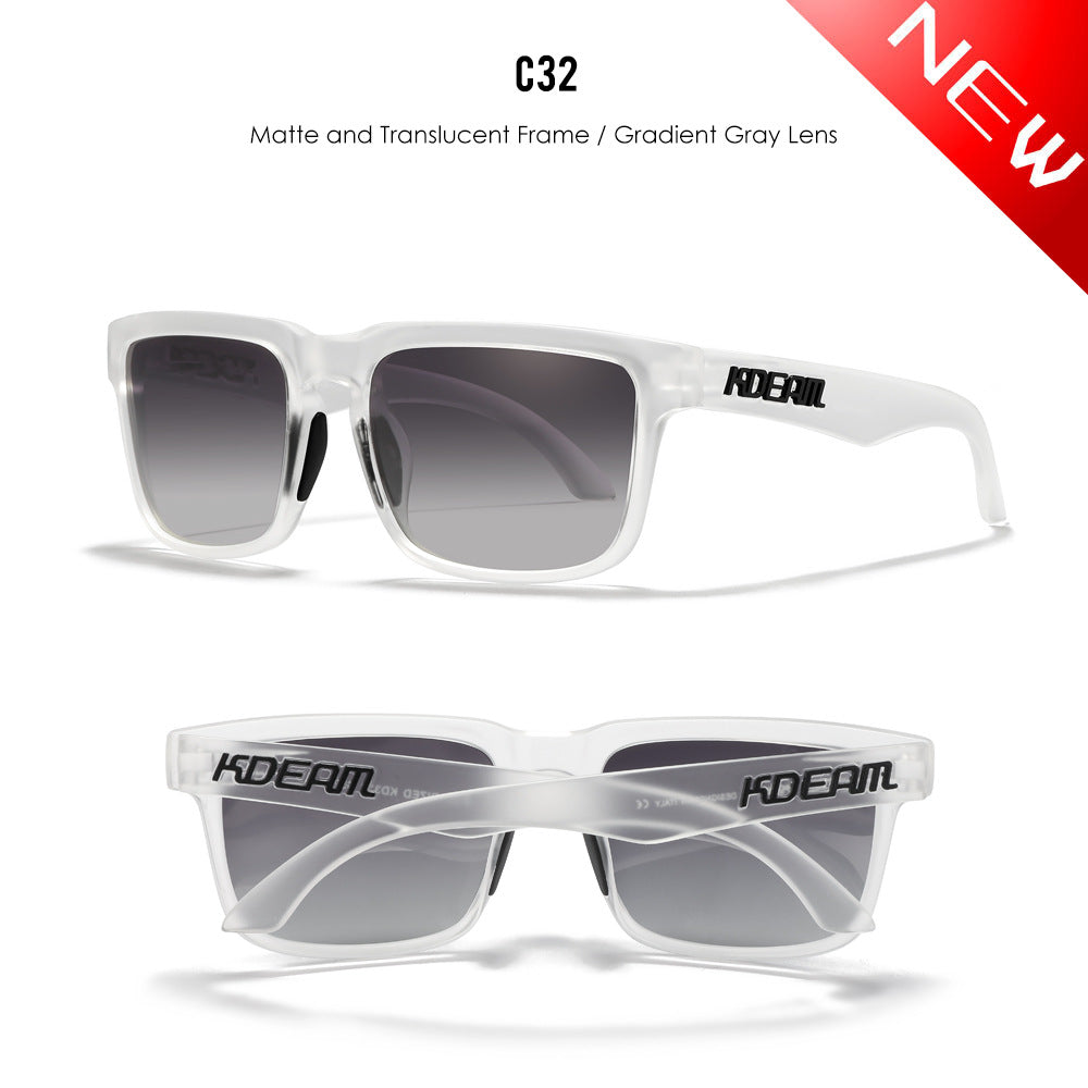 Unisex Polarized Ultra Light Driving Sunglasses Colorful Lens