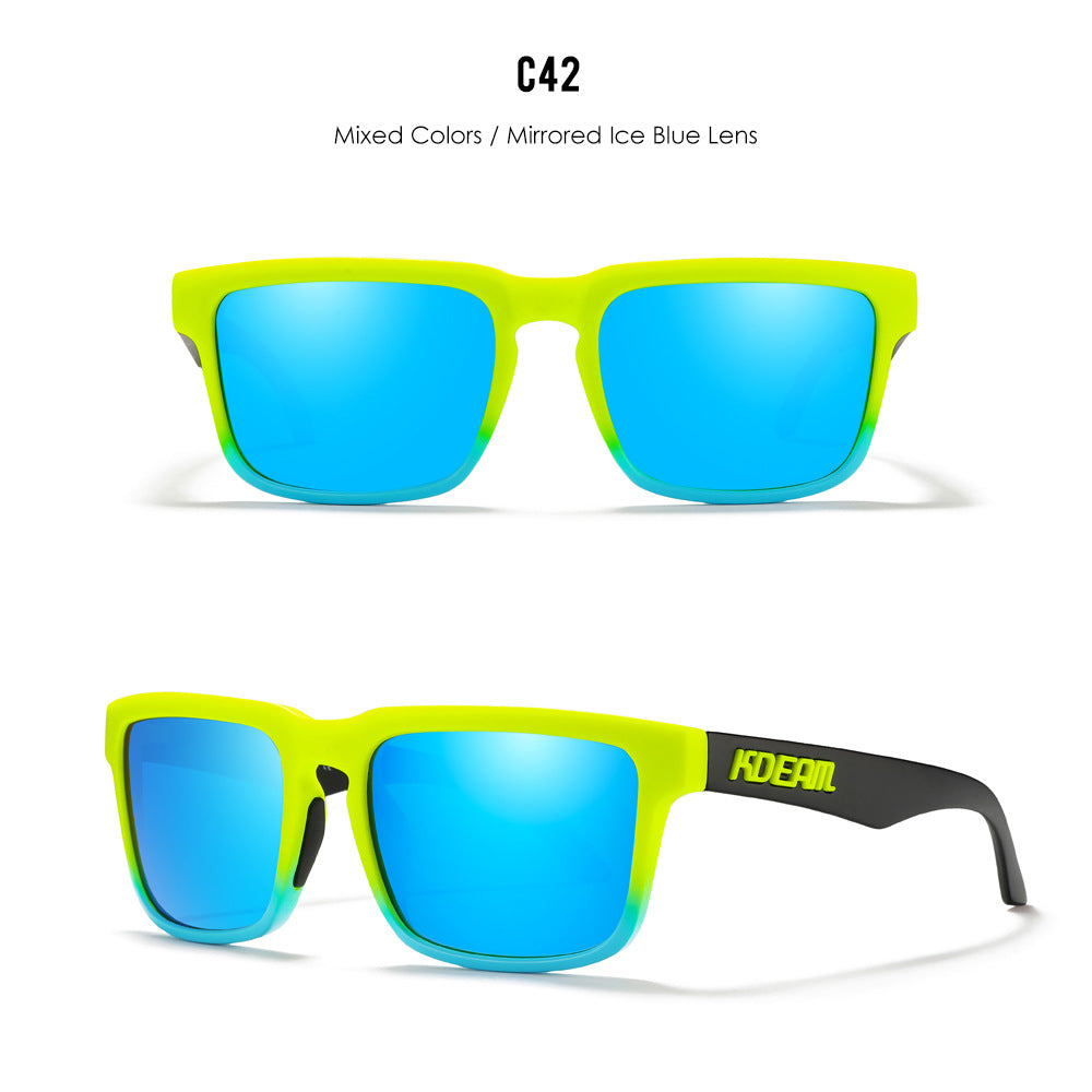 Unisex Polarized Ultra Light Driving Sunglasses Colorful Lens