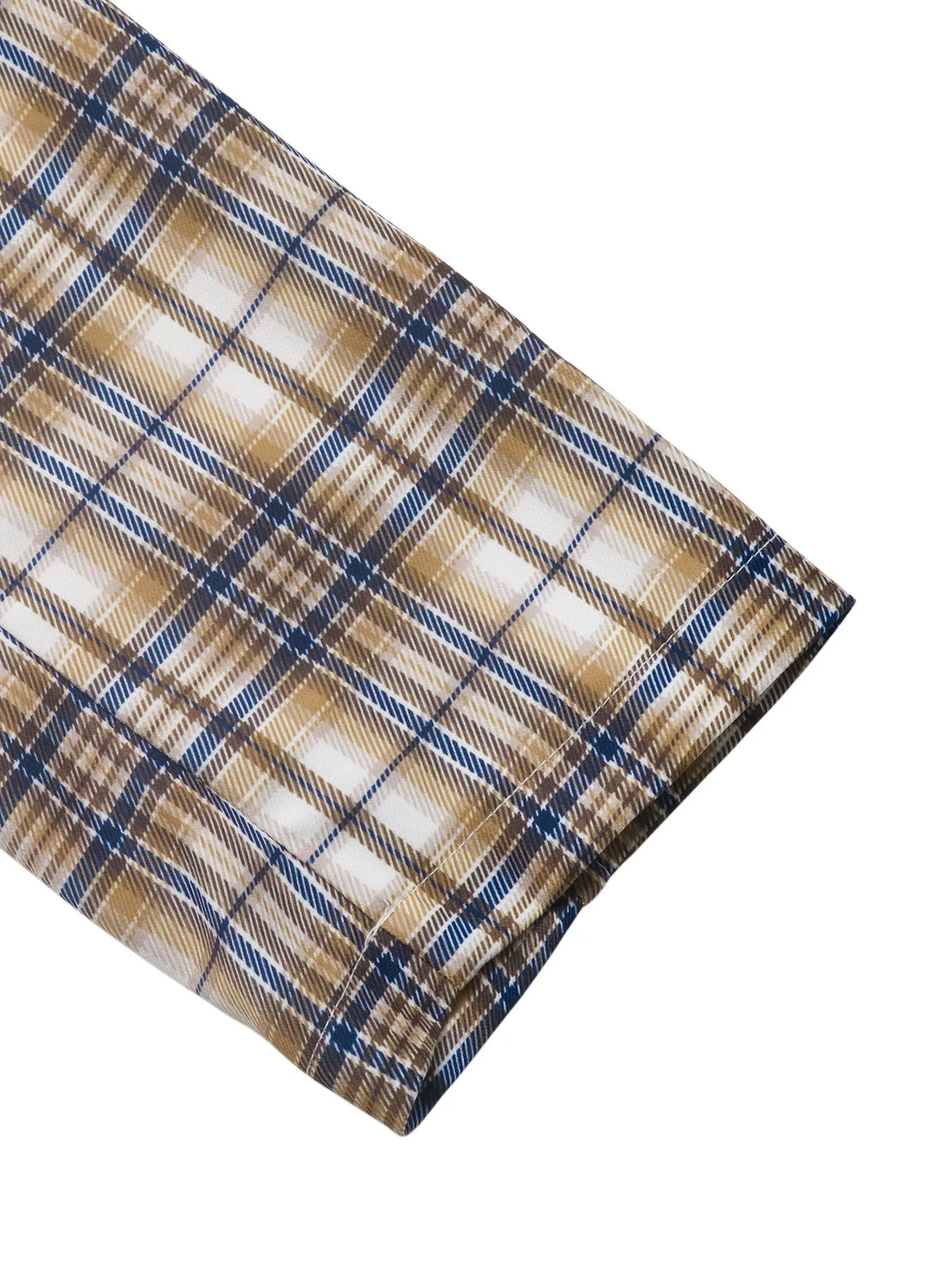 Number 87 Plaid Long Sleeve Blazer