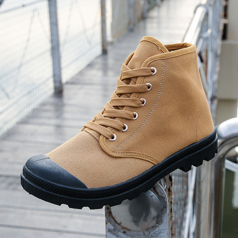 Martin Boots Outdoor Mountaineering Leisure Sports Men's Canvas Shoes