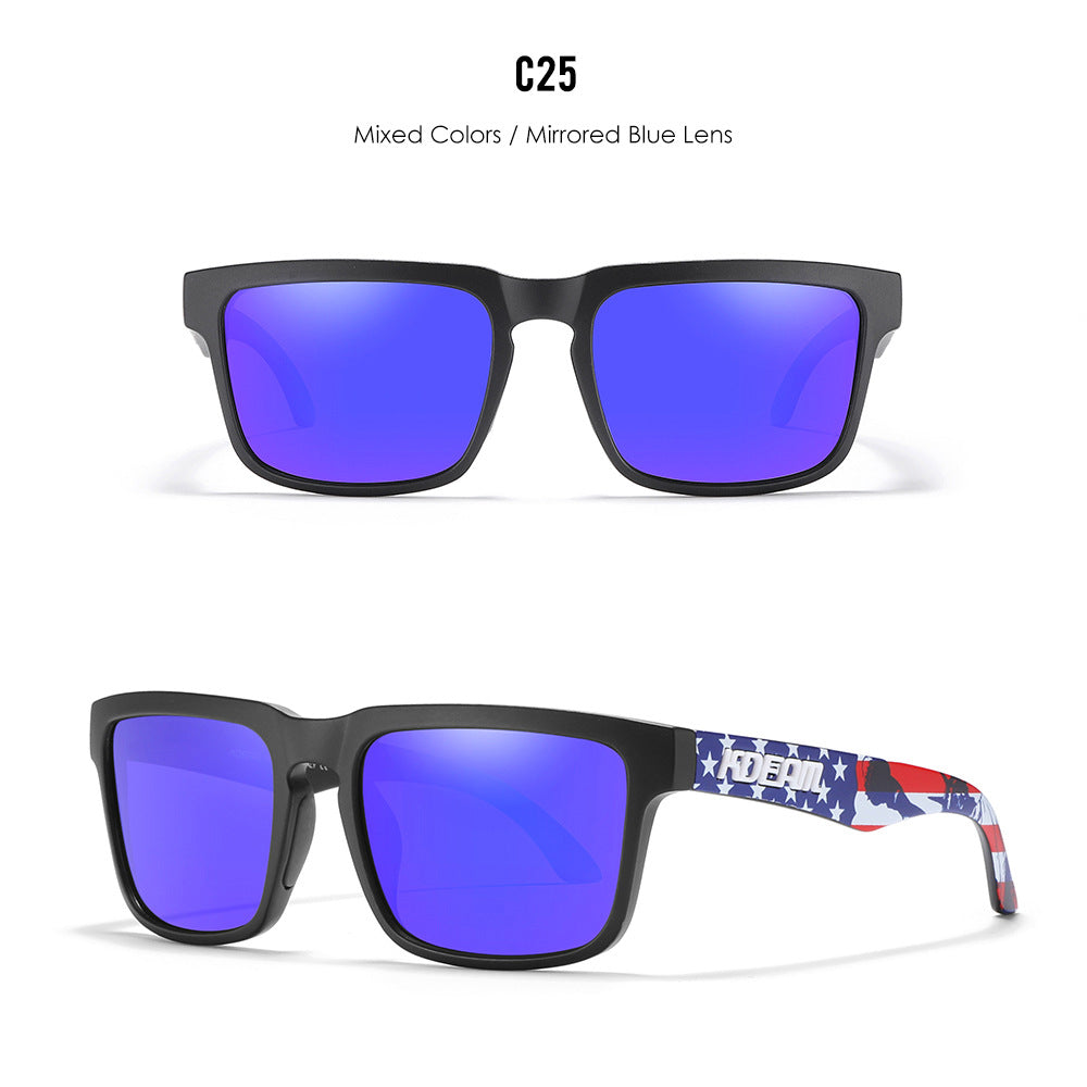 Unisex Polarized Ultra Light Driving Sunglasses Colorful Lens