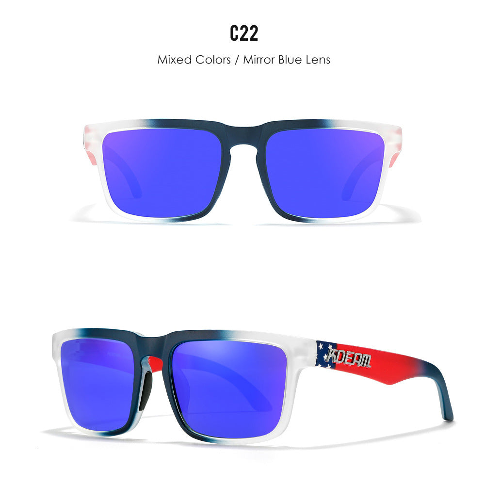 Unisex Polarized Ultra Light Driving Sunglasses Colorful Lens